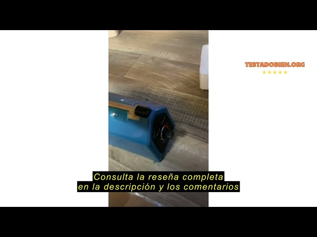 Vídeo relacionado con TEMPO DI SALDI Máquina selladora en caliente para bolsas y bolsas 300 mm Selladora de plástico