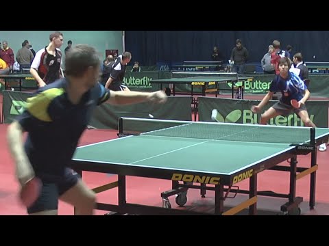 Dmitriy BOBROV - Ilya MITROFANOV Настольный теннис, Table Tennis