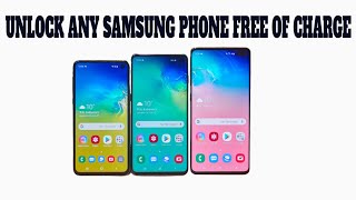 How to unlock Samsung Phone – Free SIM Unlock Samsung Phone