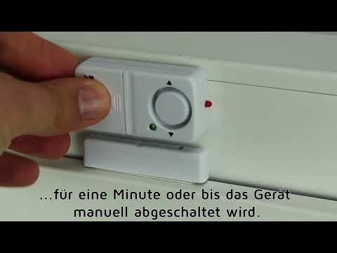 kh-security präsentiert: Fensteralarm inkl. Batterien - Safety First (inklusive Montagebeispiel)