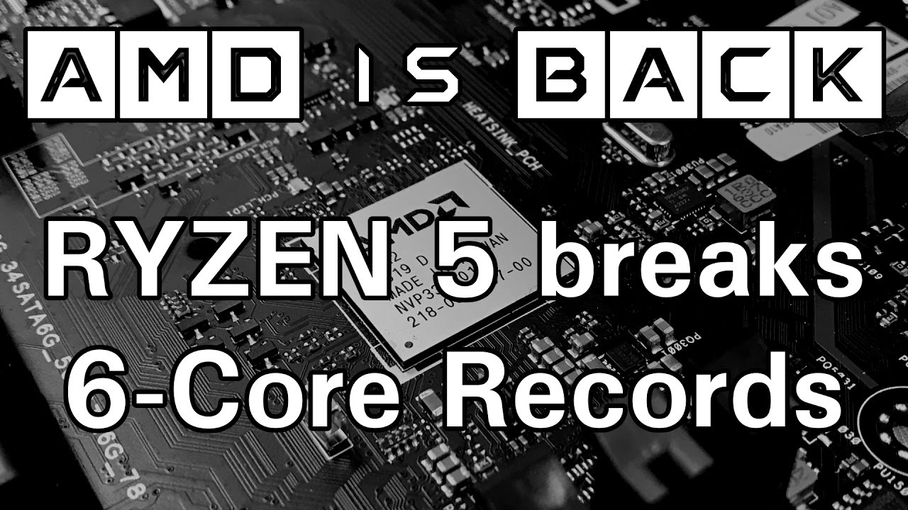 AMD is BACK! Ryzen 5 breaking 6-Core records. OC to 5905 MHz (6C/12T) - YouTube