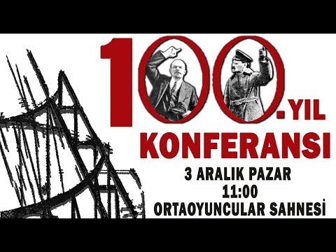 3 Aralık Ekim devriminin 100. yılı konferansı: Bir uluslararası şölen!