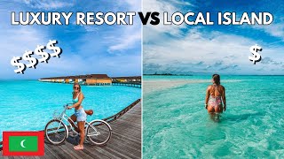Maldives Luxury vs Budget Comparison - Resort Island vs Local Island - Which is Better?