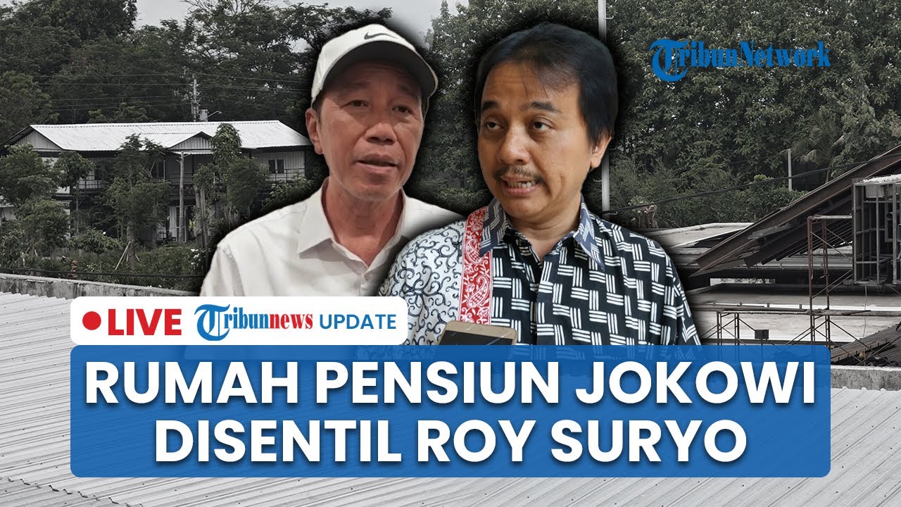 LIVE: Roy Suryo Sentil Pembangunan Rumah Pensiun Jokowi di Karanganyar, Sebut Langgar Aturan