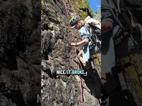 Removing a Rusty Stud Bolt - #climbing #climbingschool #mountaineering #rockclimbing