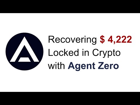 Agent Zero 🤖 Recovering Lost Crypto
