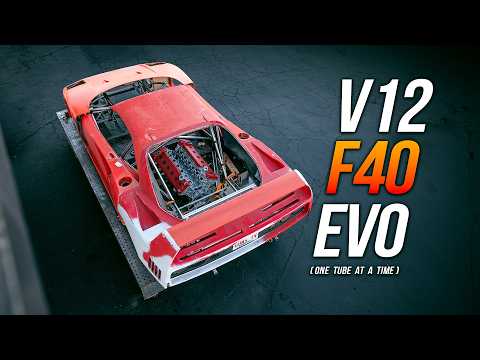 F40 EVO // Progress continues, one step at a time...