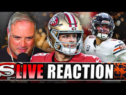 INSANE: 49ers Win (42-38) vs Bears - REACTION with Larry Krueger
