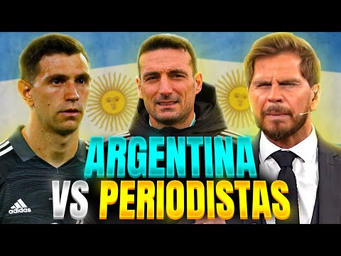 SELECCIÓN ARGENTINA vs PERIODISTAS #2 🔥 El DEBATE sobre DIBU MARTINEZ y SCALONI