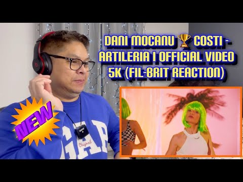 DANI MOCANU COSTI - ARTILERIA | Official Video 5K (Fil-Brit Reaction Video)