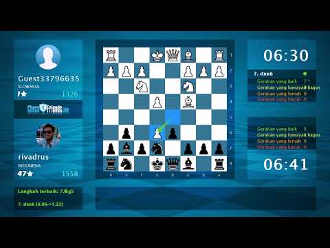 Chess Game Analysis: Guest33796635 - rivadrus : 0-1 (By ChessFriends.com)