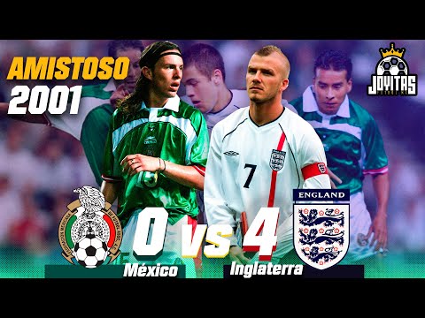La PALIZA de David BECKHAM e INGLATERRA sobre MÉXICO en ALTA DEFINICIÓN | Amistoso 2001