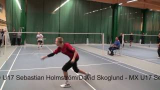preview picture of video 'Badminton Skellefteå'