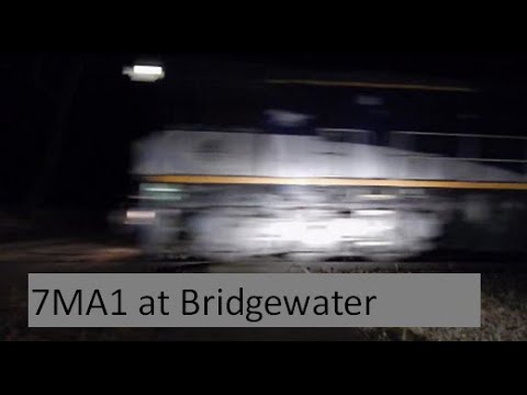 Qube Grain 7MA1 passes through Bridgewater - 18/01/2020