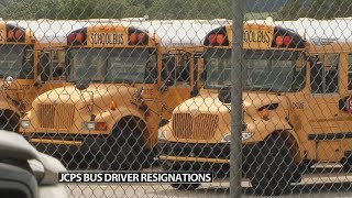 JCPS says 8 bus drivers have resigned since the 1st day of school