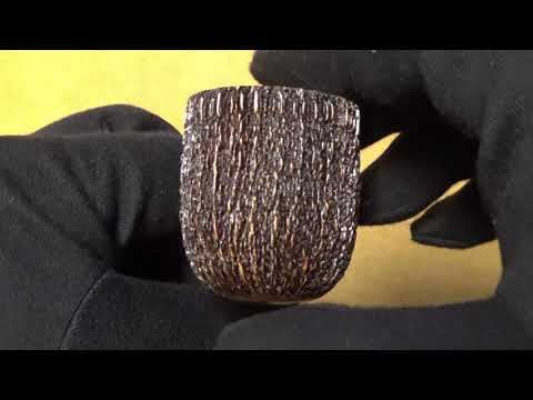 Pipa Amorelli Penna di San Michele ulivo/radica - Light Bent Pot (AM168)