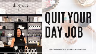She quit her day job to pursue her calligraphy biz and here’s what happened!