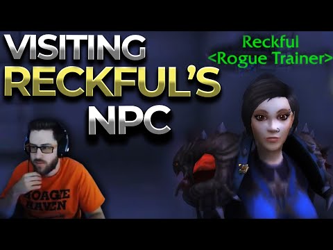 Visiting Reckful's NPC