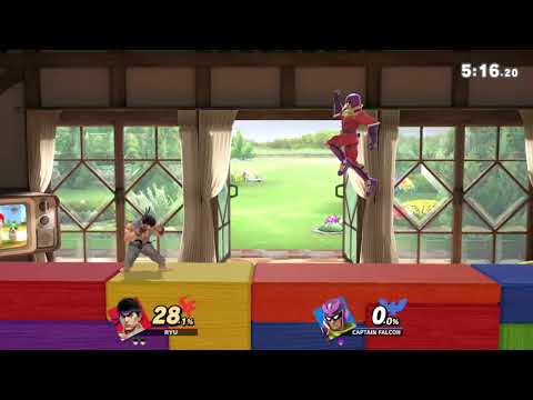 Captain Falcon vs Ryu