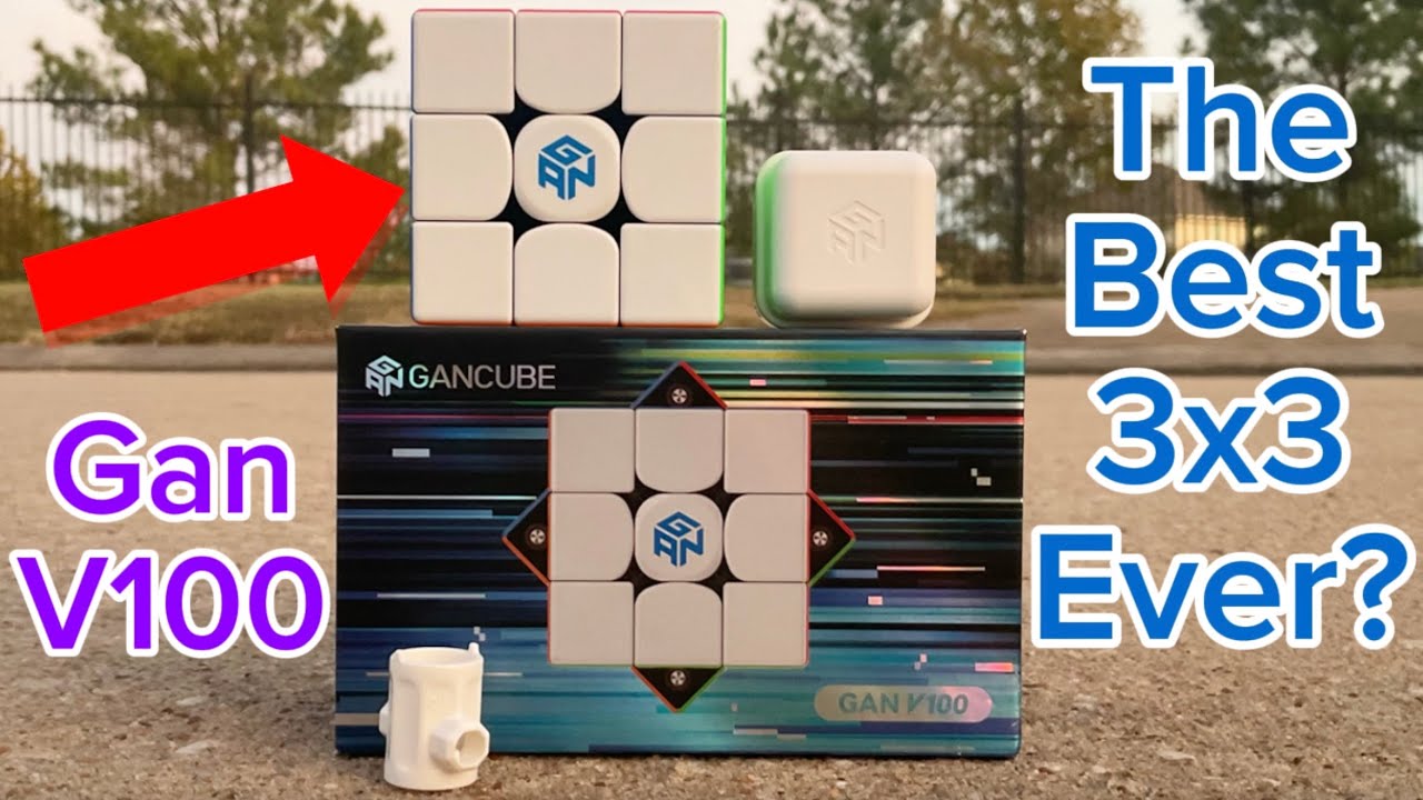 Gan V100 3x3 Unboxing And Review! #rubikscube