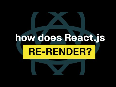 how does React re-render?