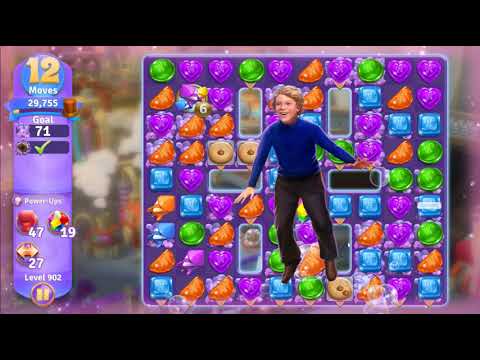 Wonka's World of Candy Level 902 NO BOOSTERS - A S GAMING ✔