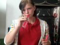 Chloe Eats Icepoles RECORD