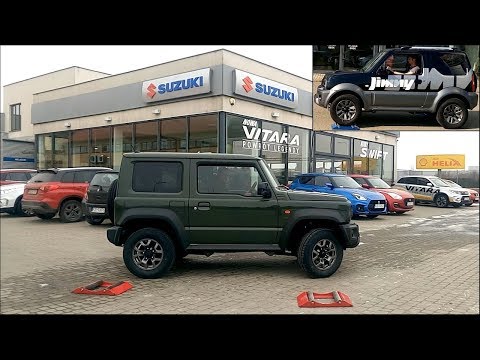 SLIP TEST - Suzuki Jimny - gen IV vs gen III - Brake LSD ALL GRIP PRO - @4x4.tests.on.rollers
