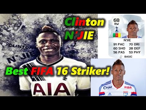 Clinton N'JIE Beast FIFA 16 Striker!