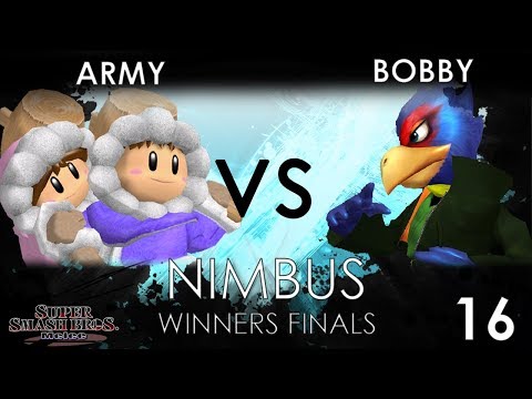 Nimbus #16 - TS TNC | ARMY (Ice Climbers) VS Bobby Big Ballz (Falco) - SSBM Winners Finals