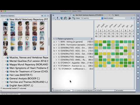New World Veterinary Repertory + VES | First look in RadarOpus!