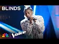 BDii S Incredible Performance Of Adorn Earns A Four Chair Turn The Voice Blind Auditions NBC