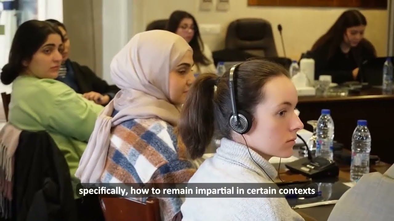 Humanitarian Aid Workers Training in Amman, Jordan, February 2025