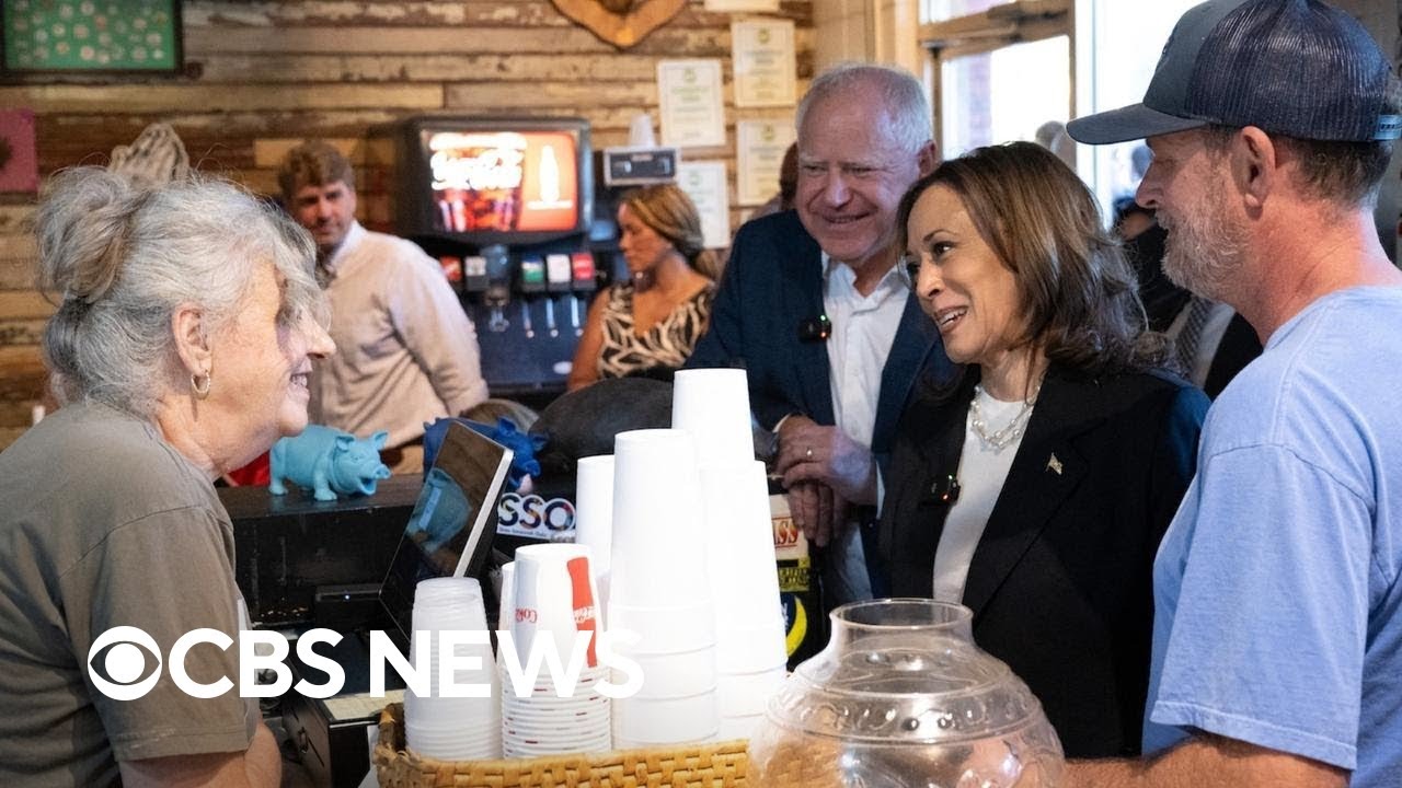 Why Kamala Harris, Tim Walz are touring Georgia by bus