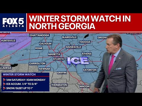 Crippling ice storm nears Georgia: Complete coverage | FOX 5 News