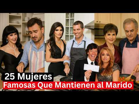 25 Famosas Que Mantienen al Marido