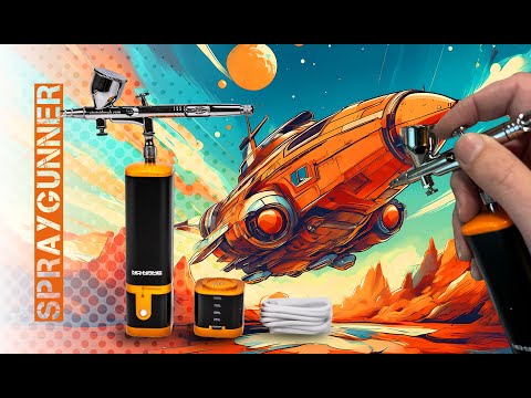 NO NAME: Kabelloser Airbrush-Kompressor der neusten Generation im Test