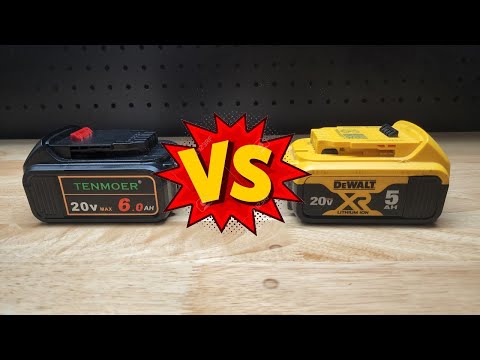 DeWALT 20V Compatible Battery VS OEM Battery!