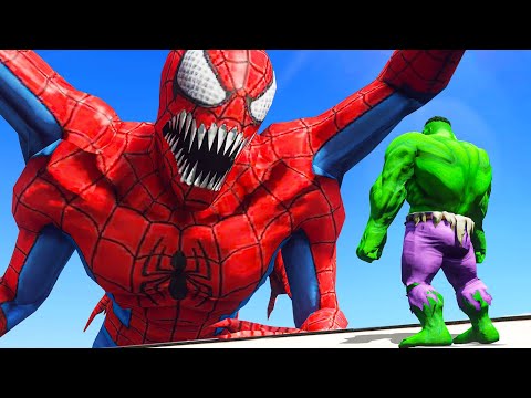 HULK VS SPIDERMAN | Planet Hulk vs Spider Doppelganger - What If