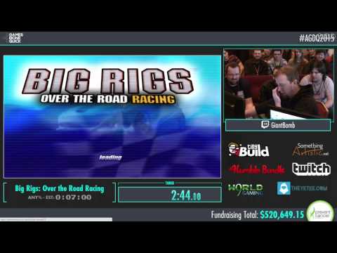 Alex Navarro - Big Rigs Over the Road Racing speedrun - AGDQ 2015