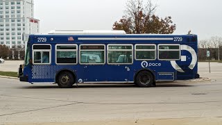 Pace Bus ElDorado National EZ-Rider II MAX 2729 On Rt 715 Central DuPage
