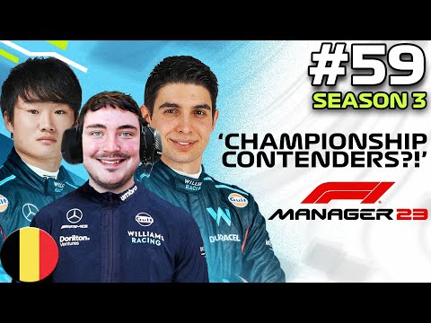 F1 MANAGER 23 | CHAMPIONSHIP CONTENDERS?! | Williams CAREER MODE #59 | F1 Manager 2023 #f1manager23