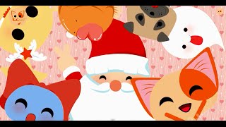 Santa Claus Is Coming To Town - Christmas Xmas Songs English Subtitle - Lala Cat Official