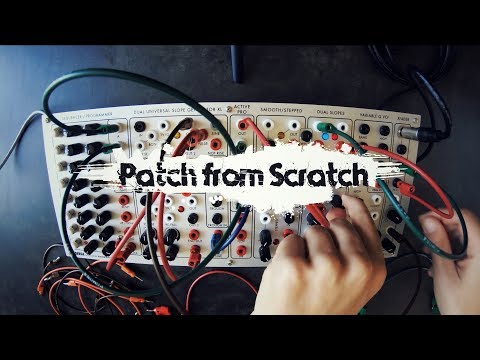 Patch from Scratch - Serge Mantra - Active Pro as a Sequencial Switch (no talking)