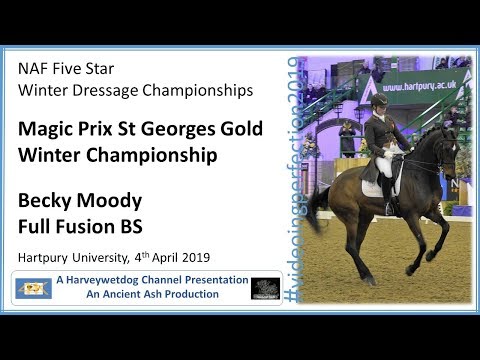 NAF 5 Star Winter Dressage Championships 2019: Becky Moody
