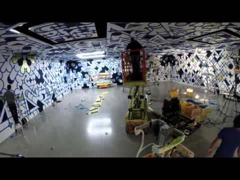 Paramodelic-graffiti: Time-lapse construction in the John Curtin Gallery