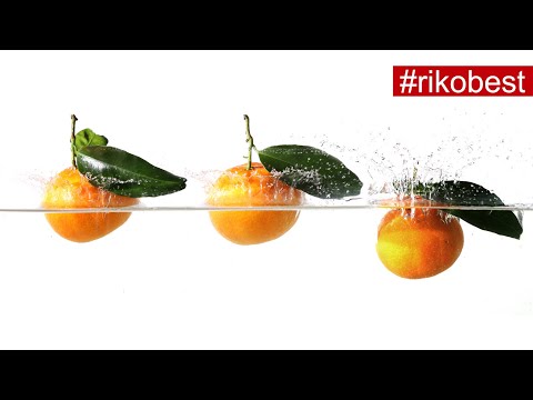 Kreative Fotoideen Früchte in Wasser fotografieren - EINFACH zuhause Wasser Splash Fotografie machen