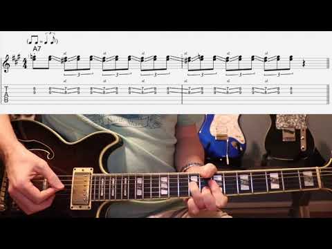 A New Twist on a Classic Blues Double Stop Lick