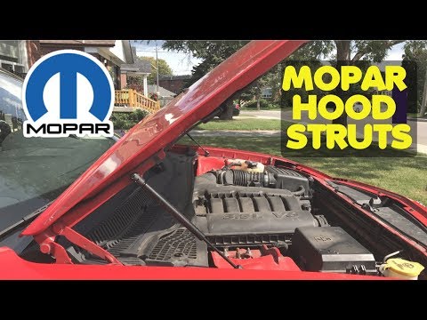 Mopar Hood Struts for Dodge Charger/Challenger/Ram + More