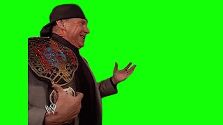 Vince McMahon "what's up homes?" green screen